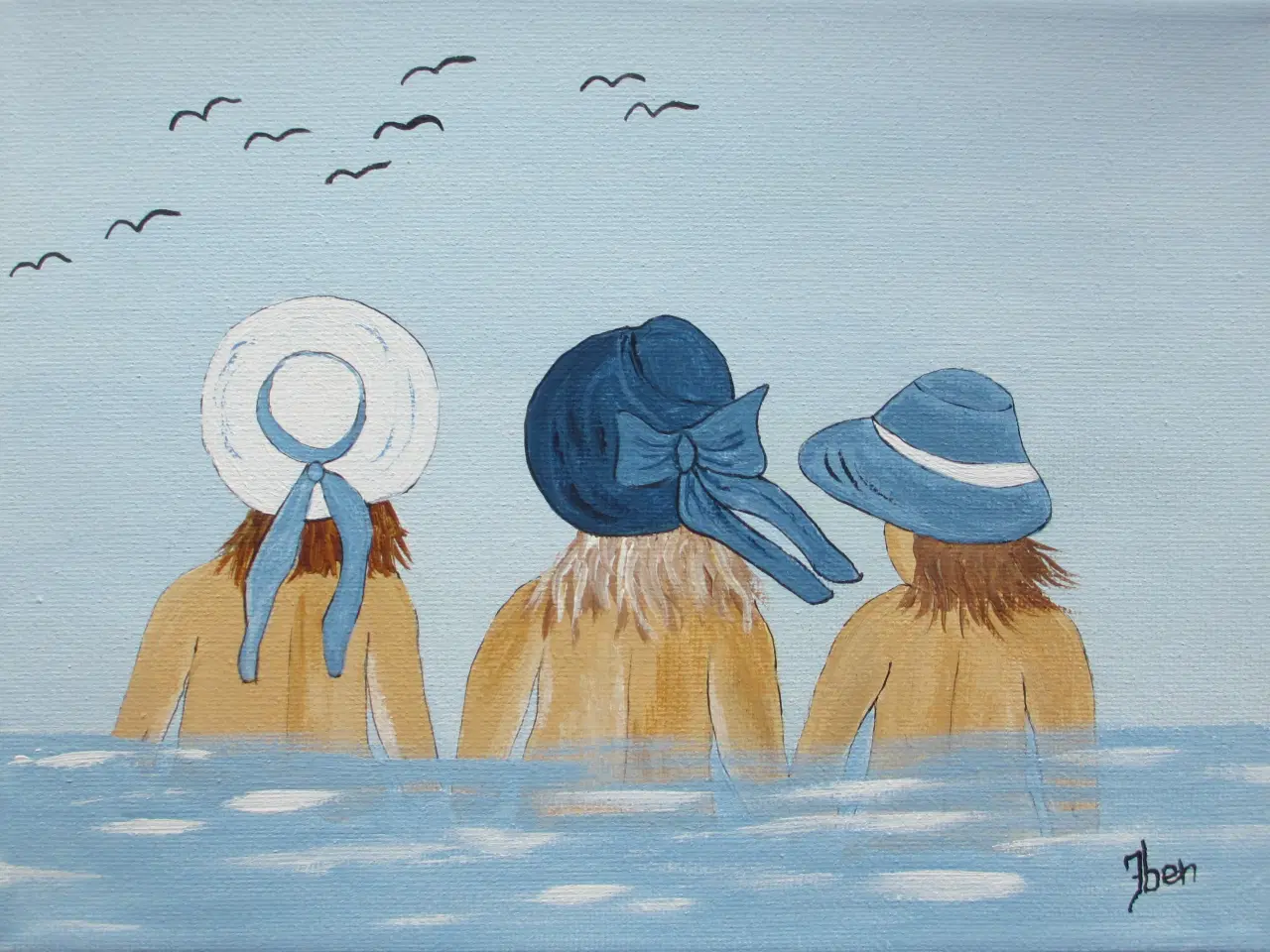 Billede 1 - ACRYL-MALERI nr. 39