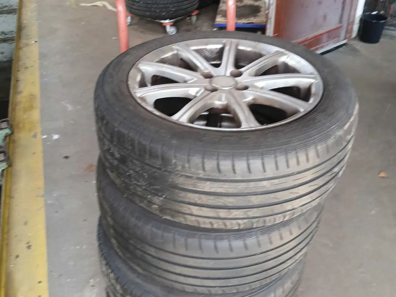 Billede 1 - Aluhjul 4+100  195/55/16