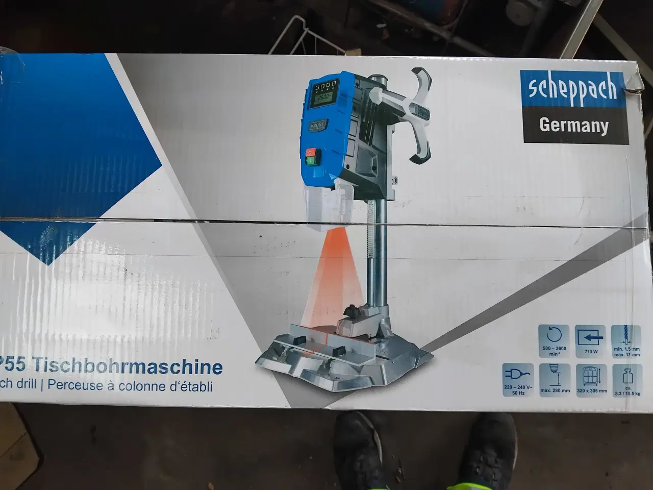 Billede 1 - SCHEPPACH søjleboremaskine 