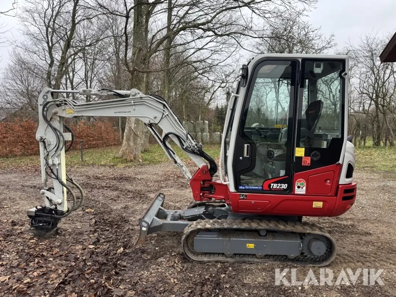 Billede 8 - Gravemaskine Takeuchi TB230 med rotortilt