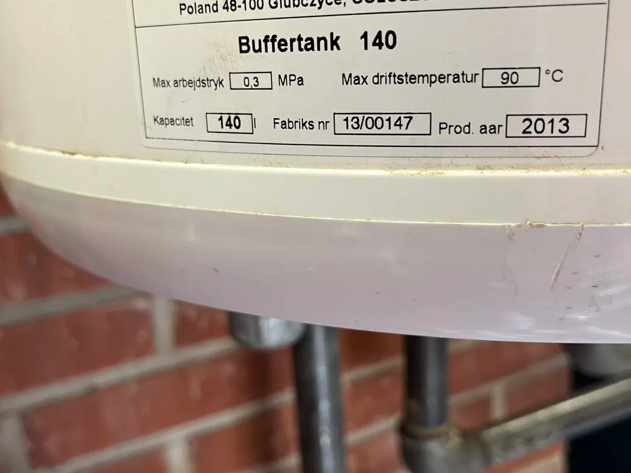 Billede 2 - Buffertank