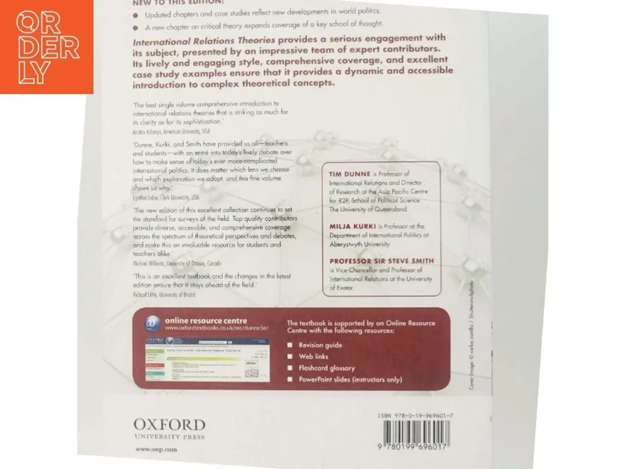 Billede 3 - International relations theories : discipline and diversity (Bog)