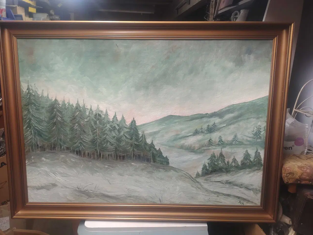 Billede 5 - Mange flotte malerier af ass. Kunstnere