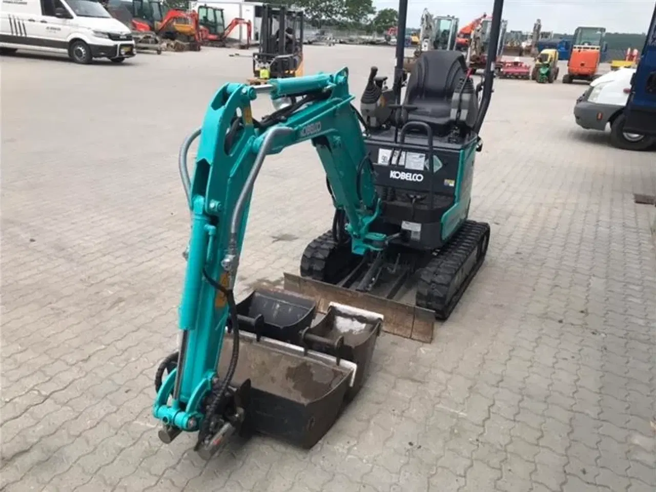 Billede 3 - Kobelco SK10SR DEMO maskine med Tiltman