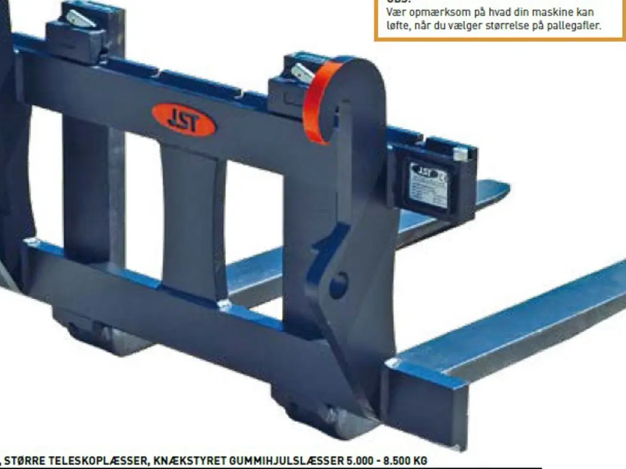 Billede 2 - JST Pallegafler 4.000 kg