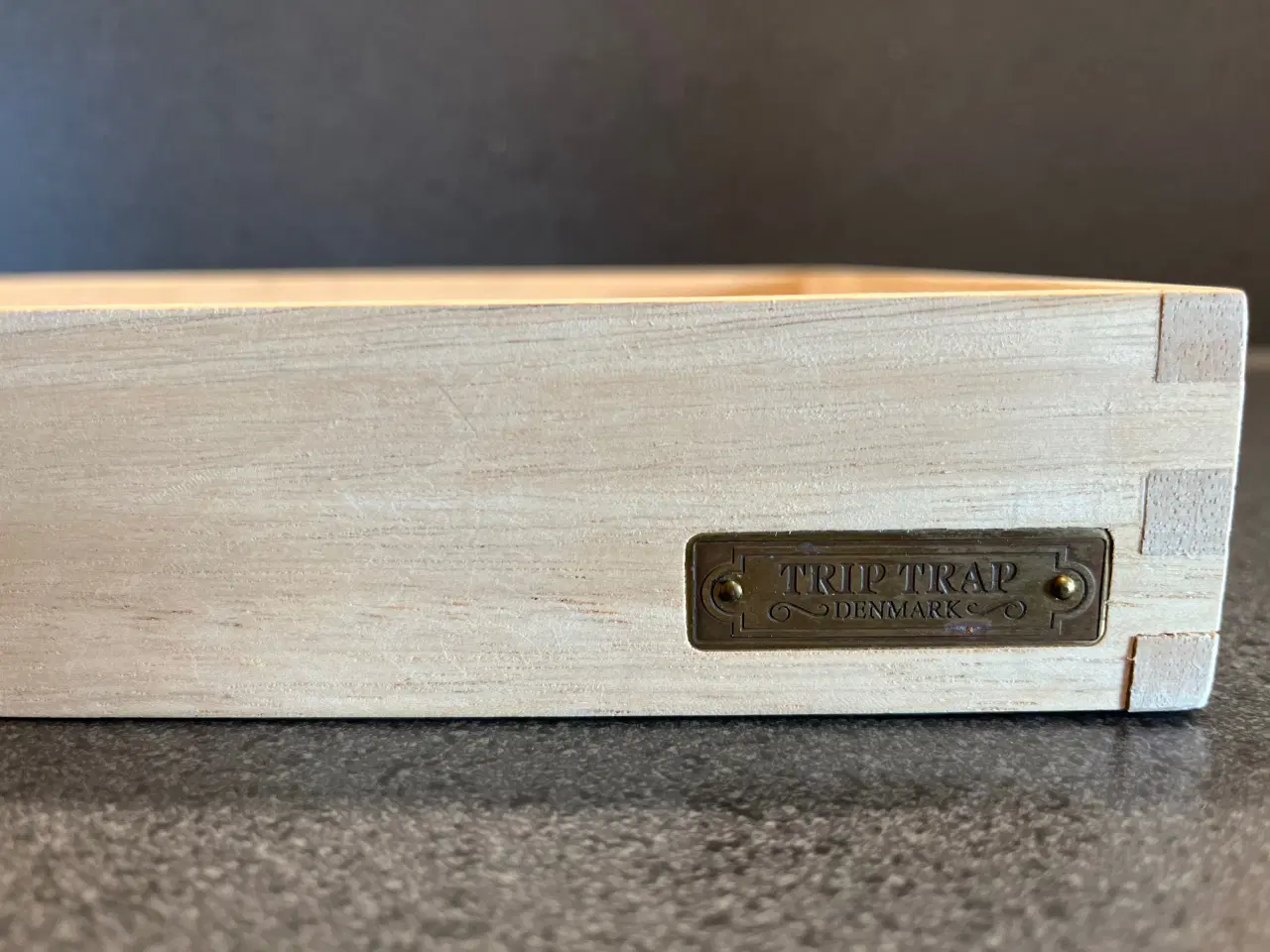 Billede 2 - Trip Trap bakke i egetræ lille.