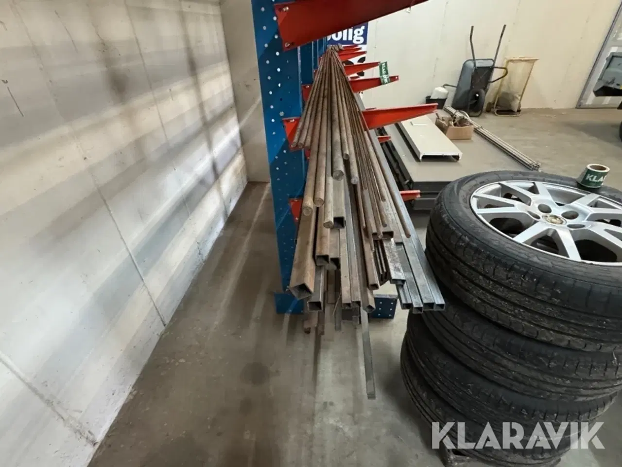 Billede 5 - Materiale reol 2 styks