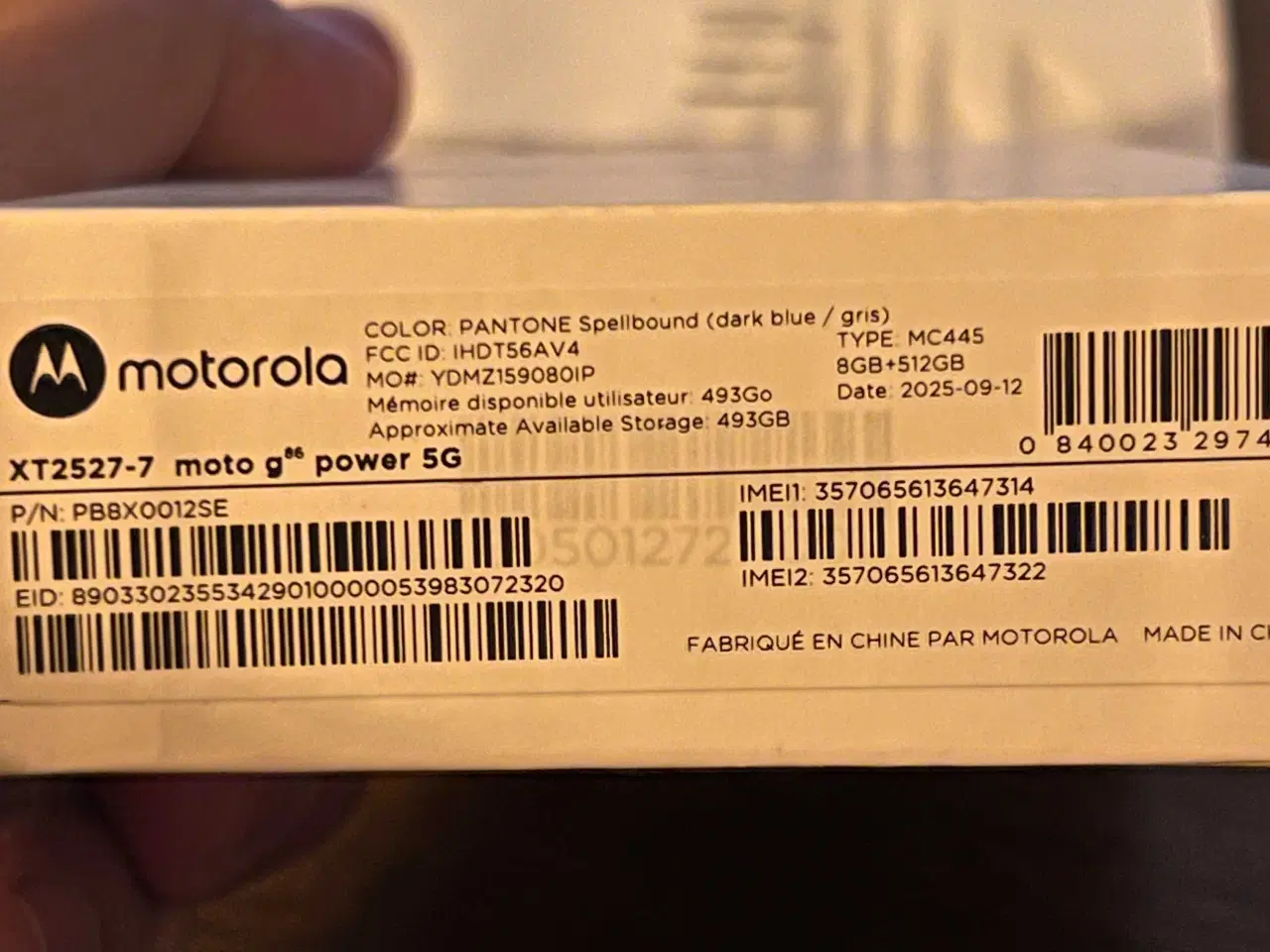 Billede 4 - Motorola G86 power