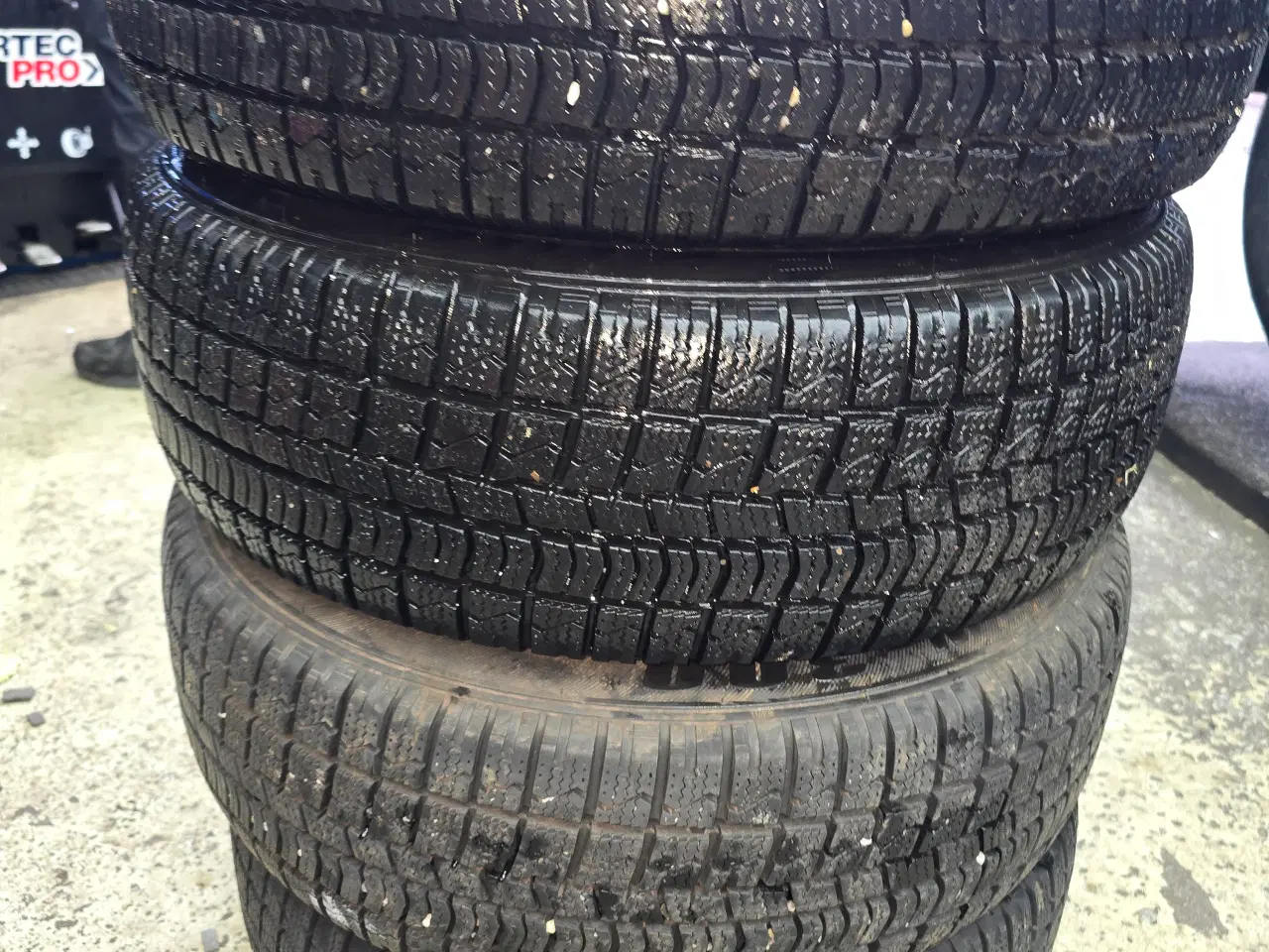 Billede 2 - 4 vinterdæk på stålfælge 185 65 R15 88T