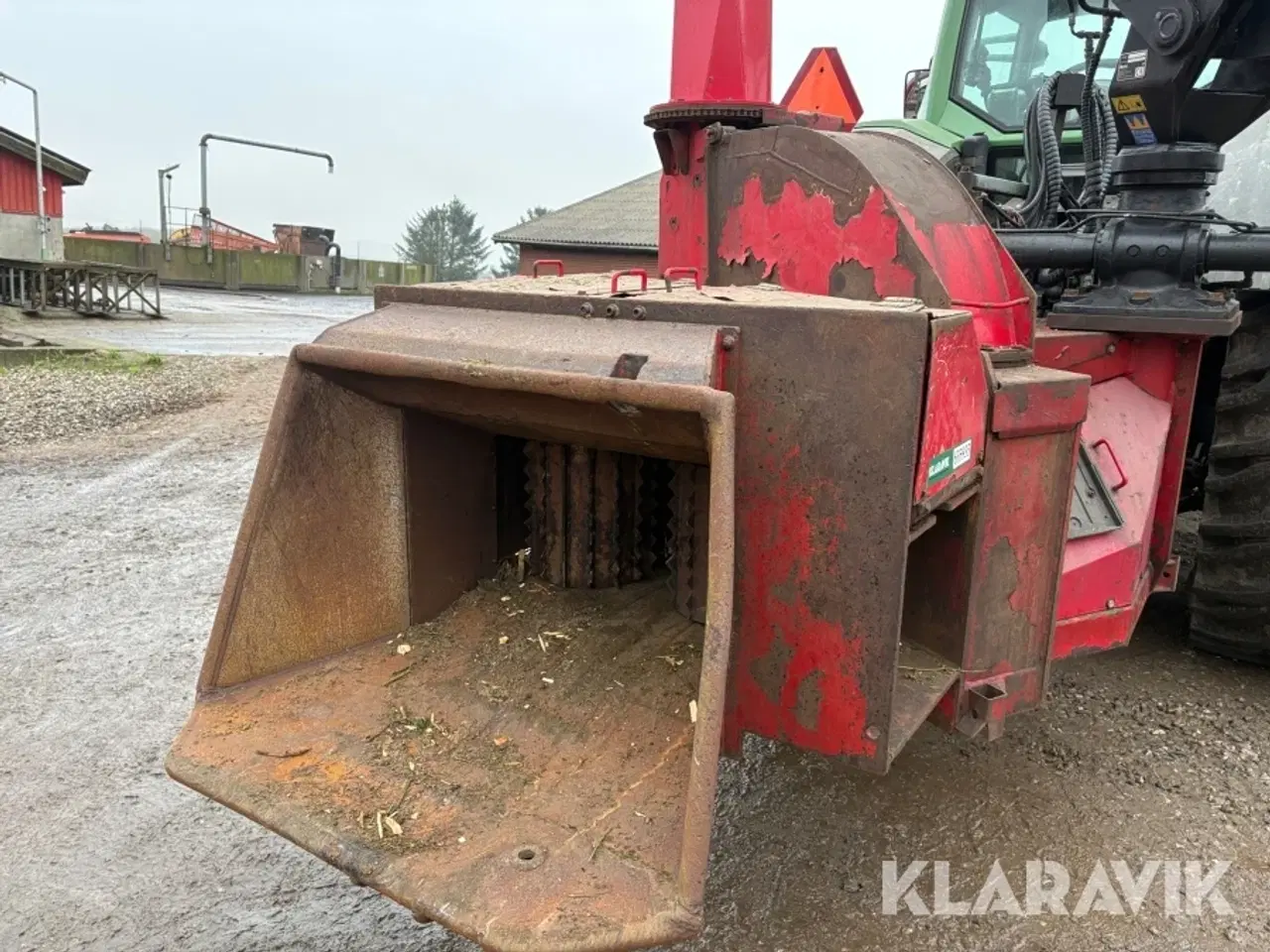 Billede 2 - Flishugger og kran Lindana - Mowie TP400 - P40LP