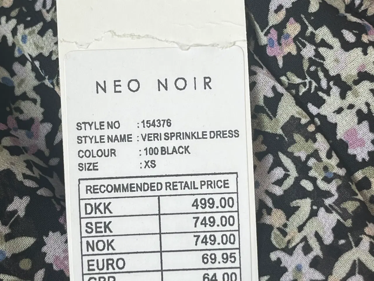Billede 6 - Ny Neo Noir kjole, Str. XS
