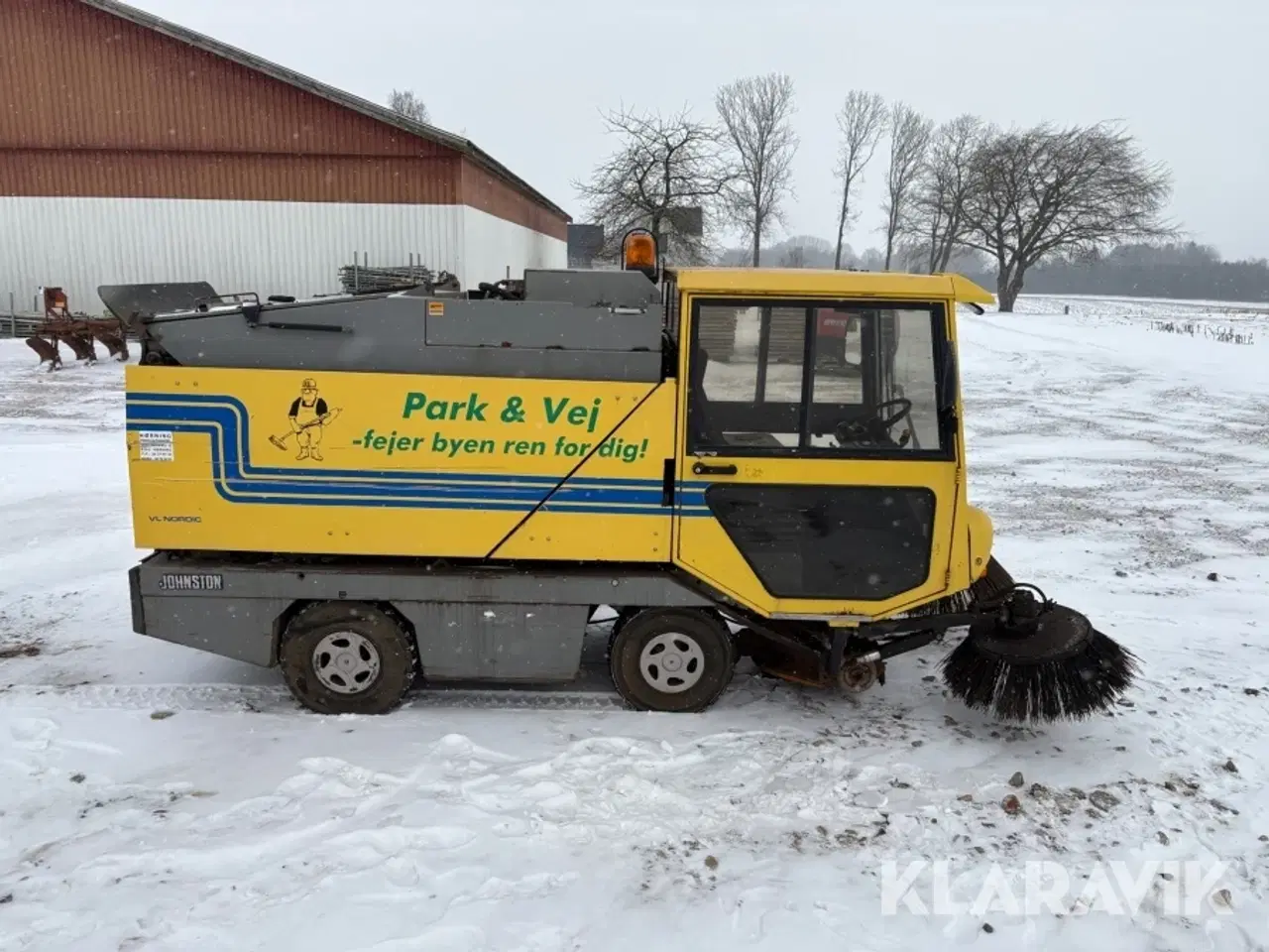 Billede 6 - Fejemaskine Johnston 2000 HSC