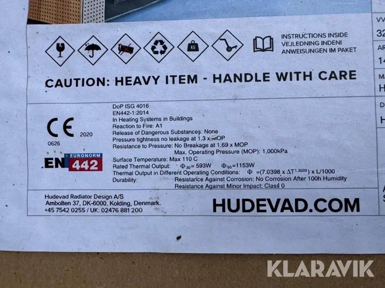 Billede 4 - Radiator Hudevad 22