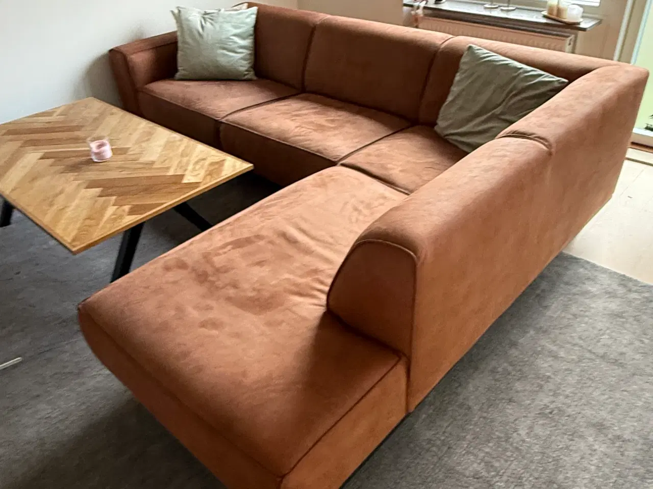 Billede 1 - Cognac chaiselong Be Pure Home