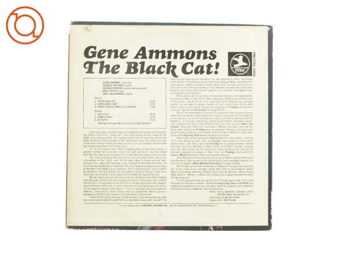 Billede 3 - The black cat! af Gene Ammons fra IP