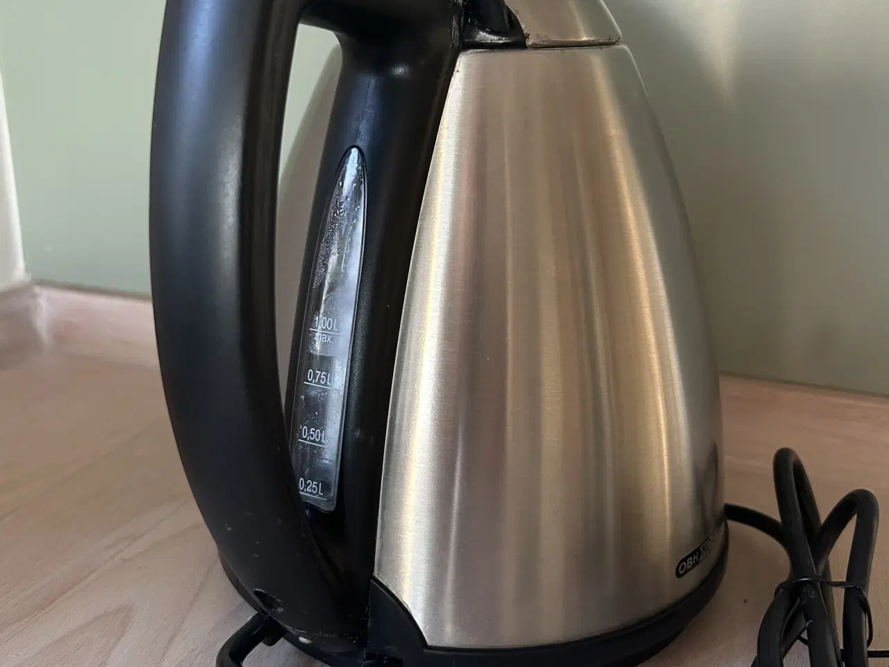 Billede 3 - OBH Nordica Deluxe Elkedel i børstet stål.