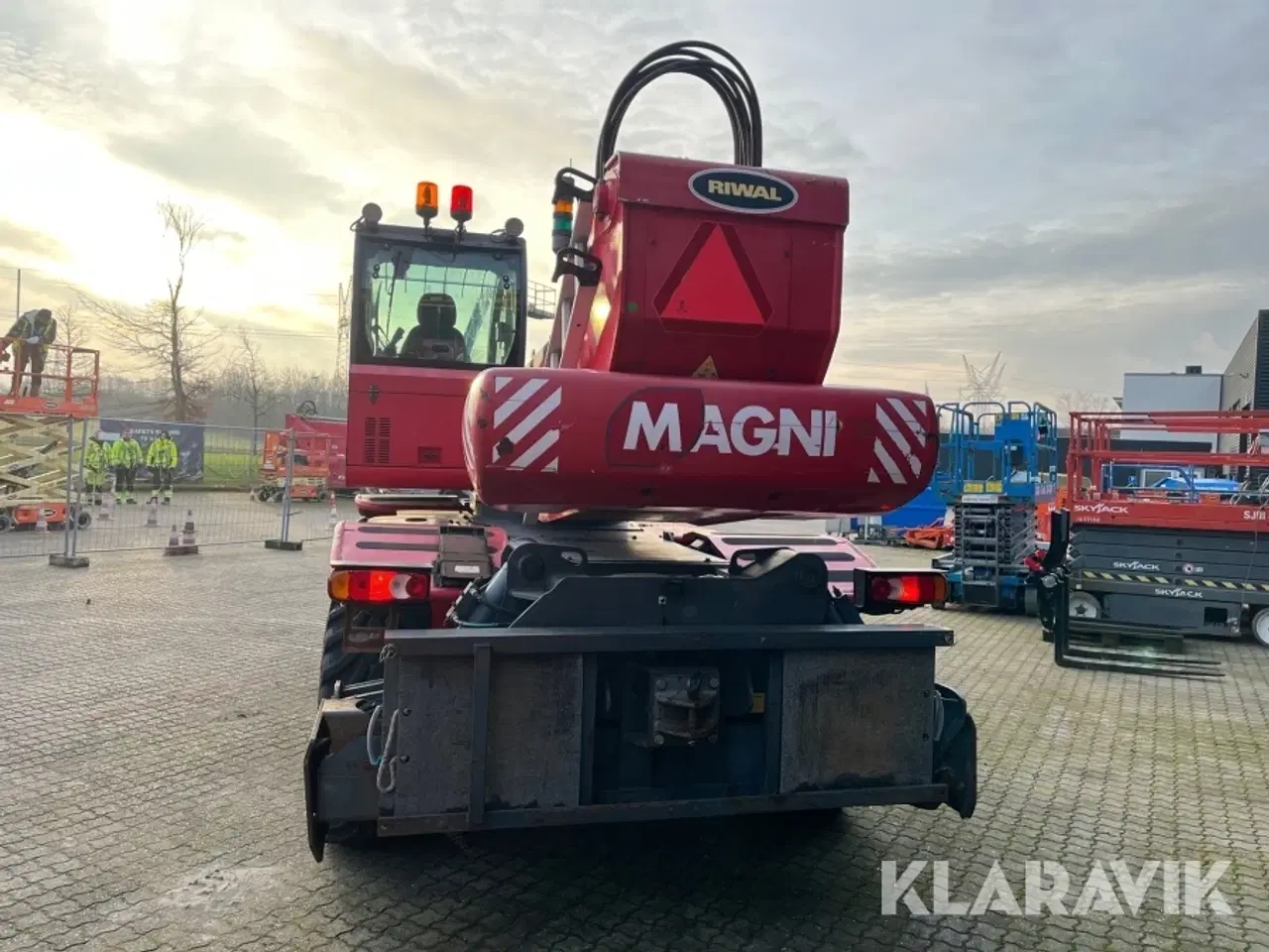 Billede 9 - Rotations Teleskoplæsser Magni RTH5.26 med Kurv og Gafler