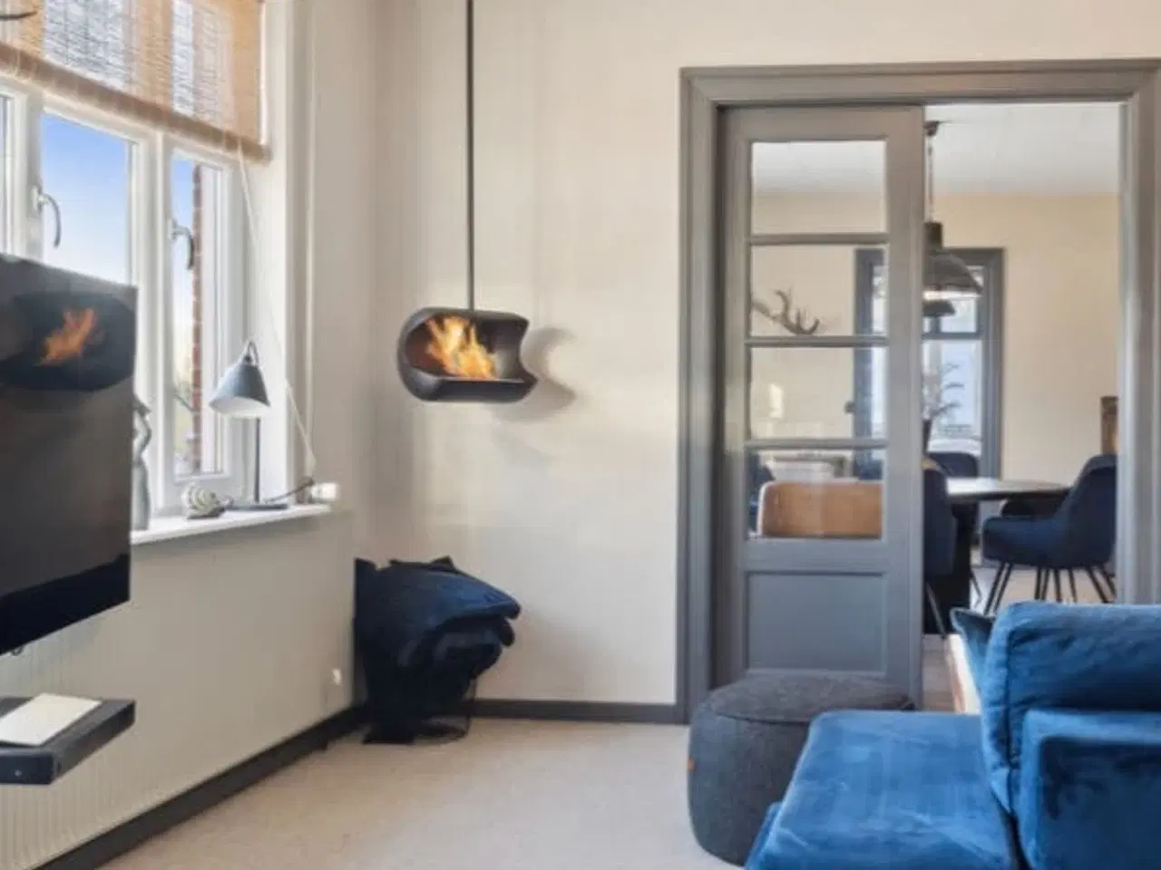 Billede 2 - Bio pejs lækker lofthængt design 