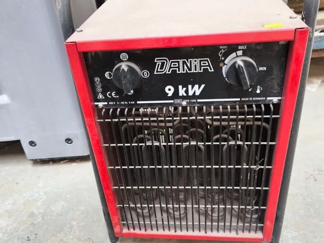 Billede 1 - Varmeblæser DANIA 9kW