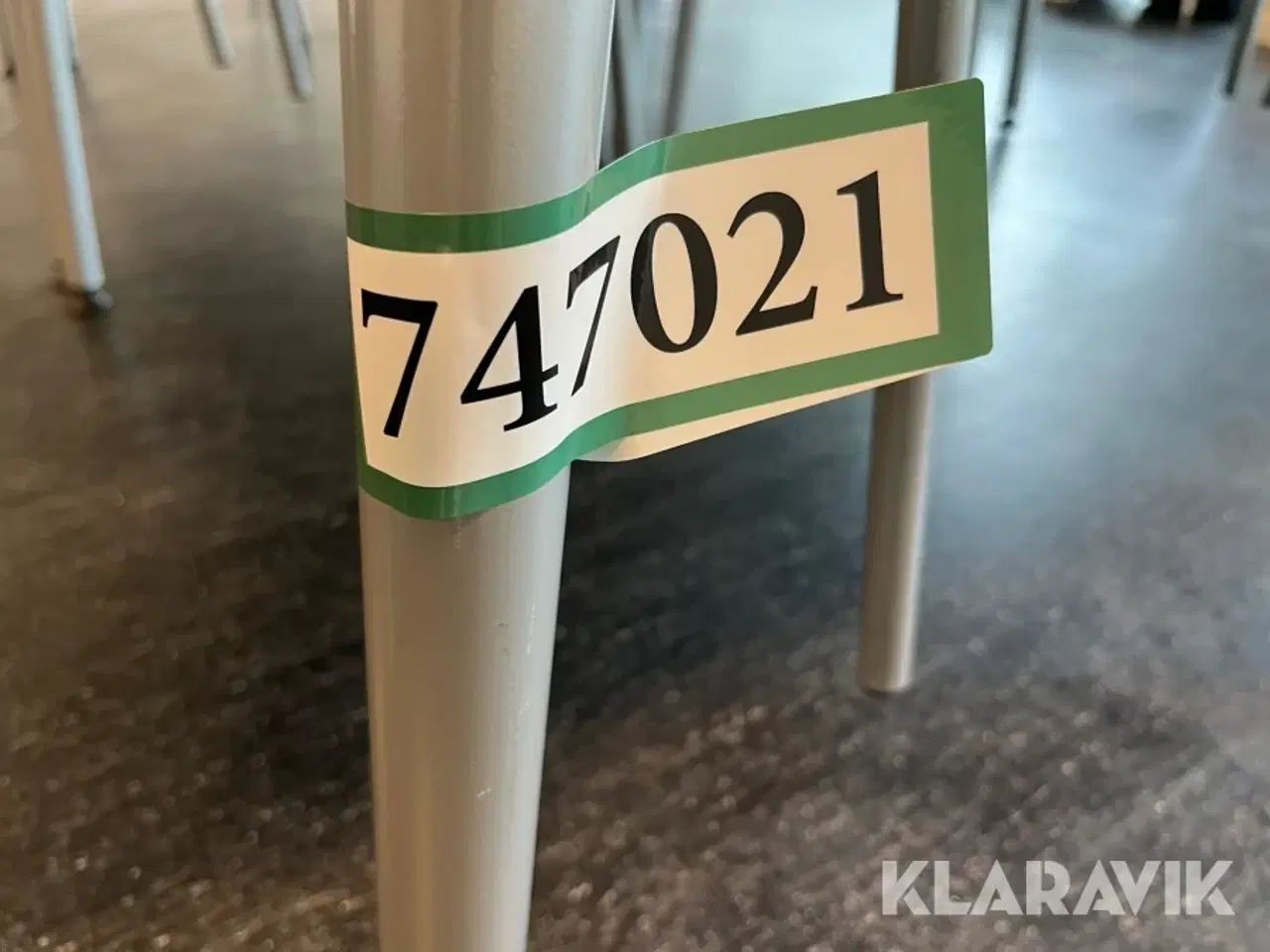Billede 10 - Kantineborde med stole Radius møbler Kantine 4 styk