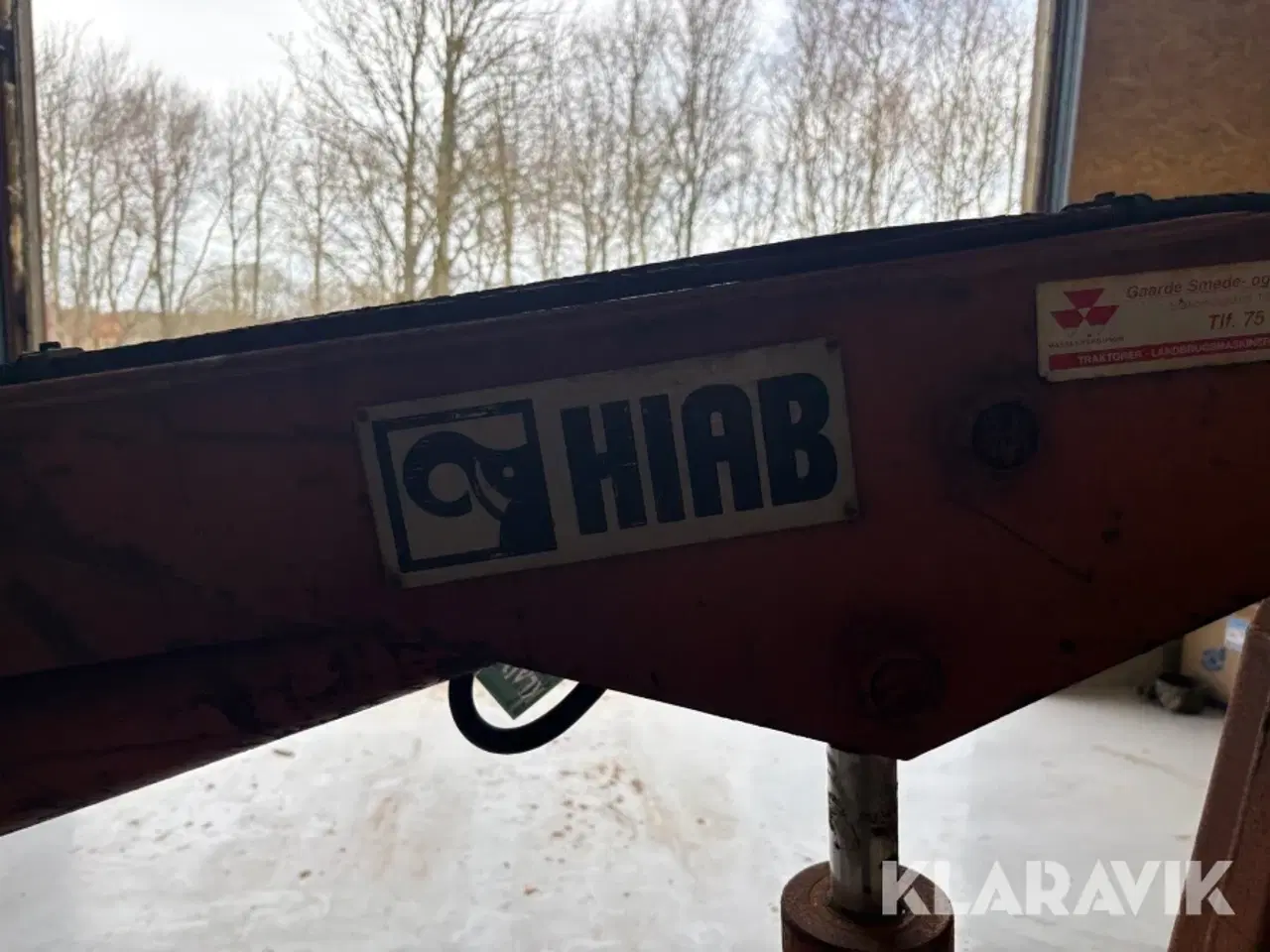 Billede 12 - Hydraulisk løftekran HIAB 250 2000 kg. til 600 kg.