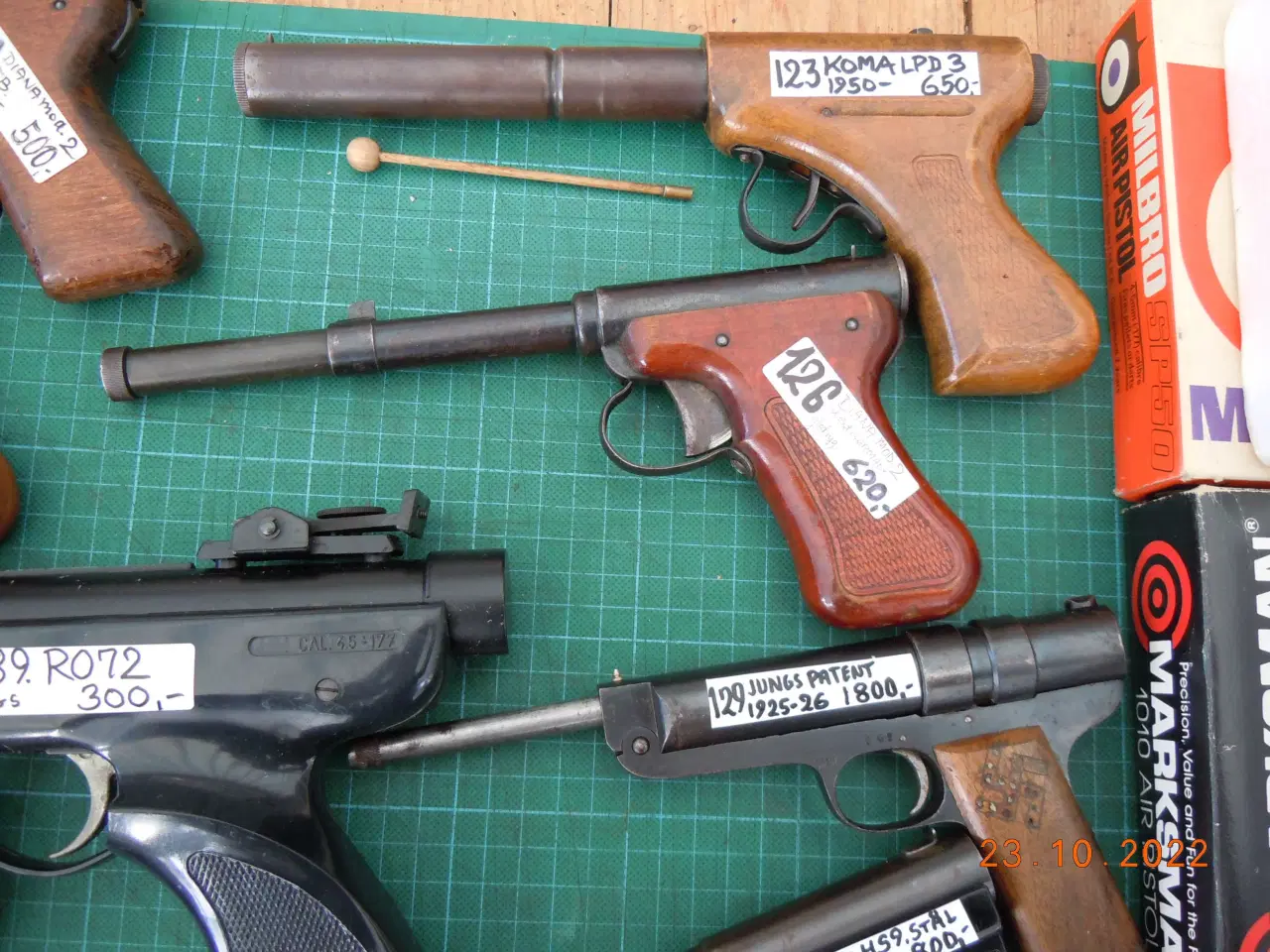 Billede 4 - Luftpistoler for samlere m.v.