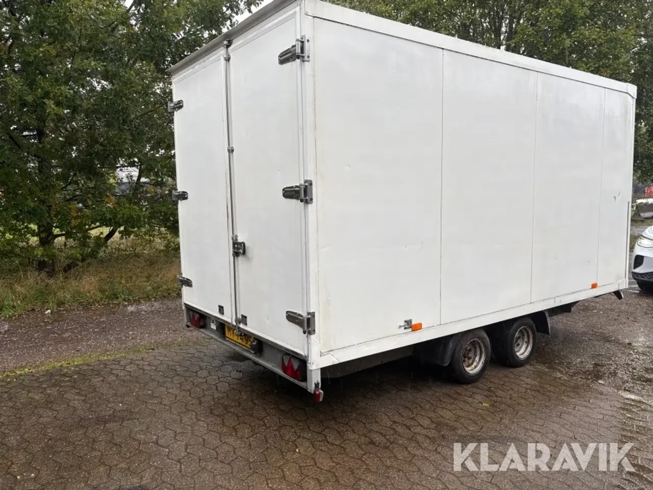 Billede 5 - Cargo trailer Humbaur Lukket
