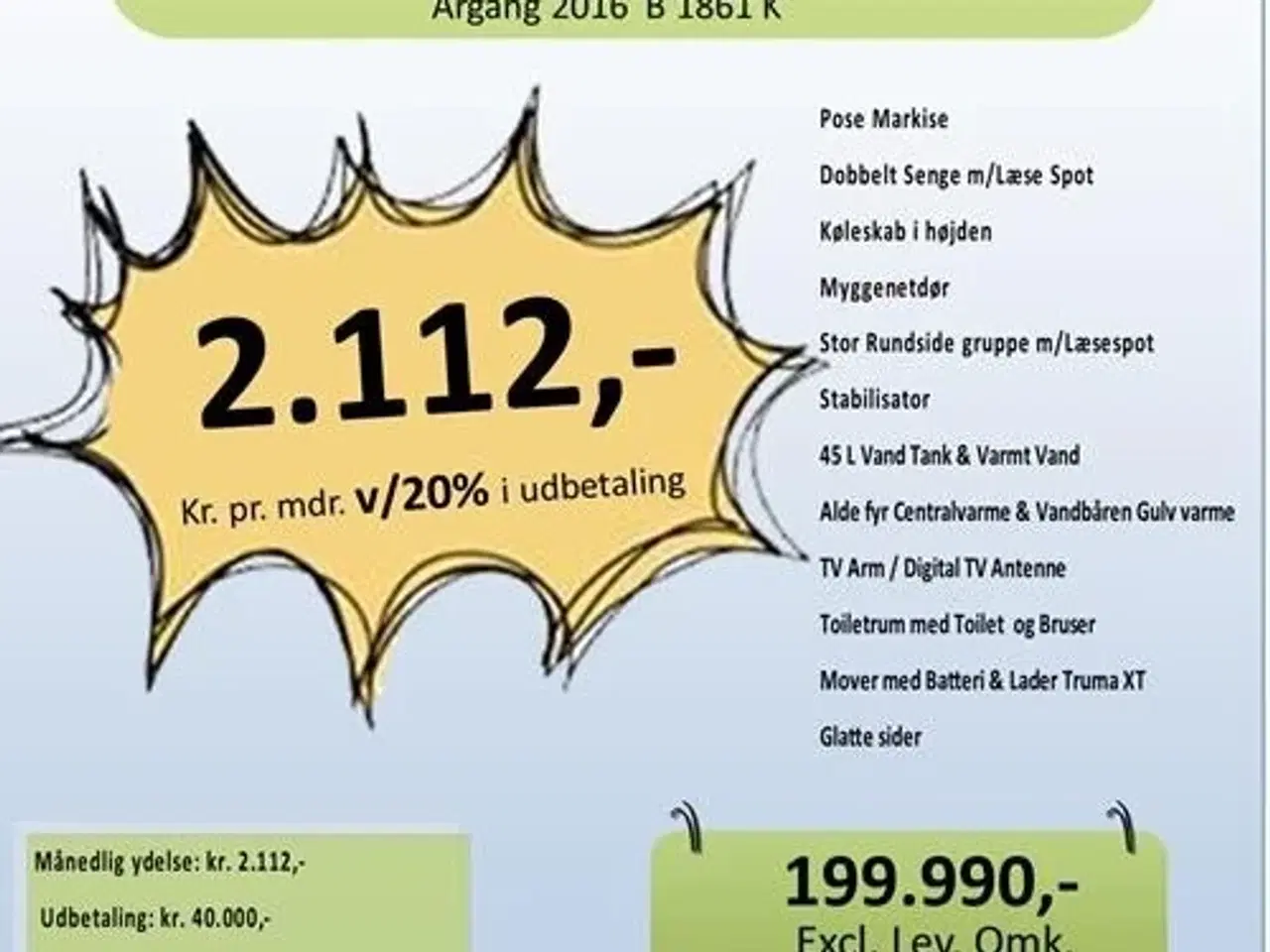 Billede 2 - Kabe Classic KS 470 XL