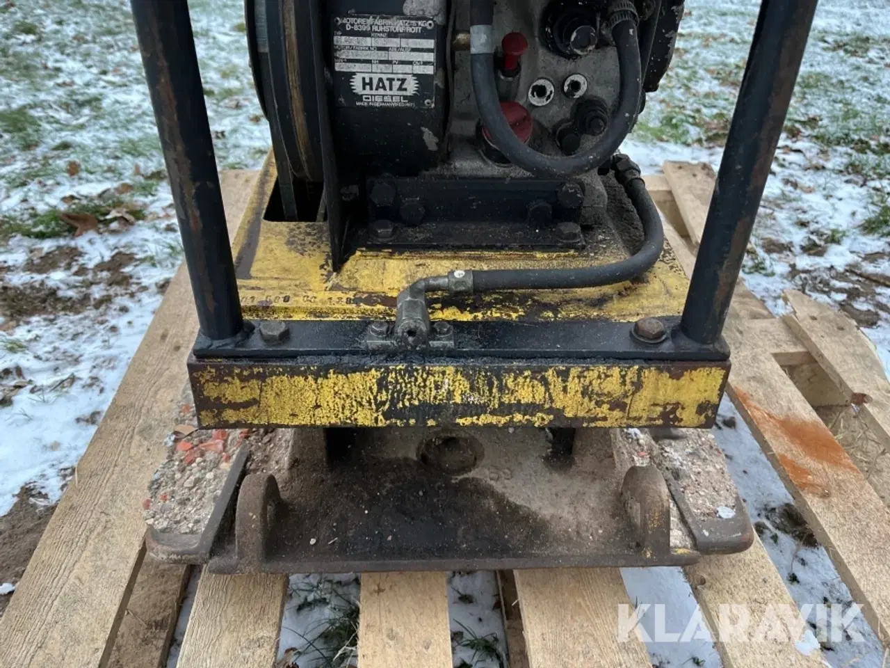 Billede 8 - Pladevibrator Hatz E763ls