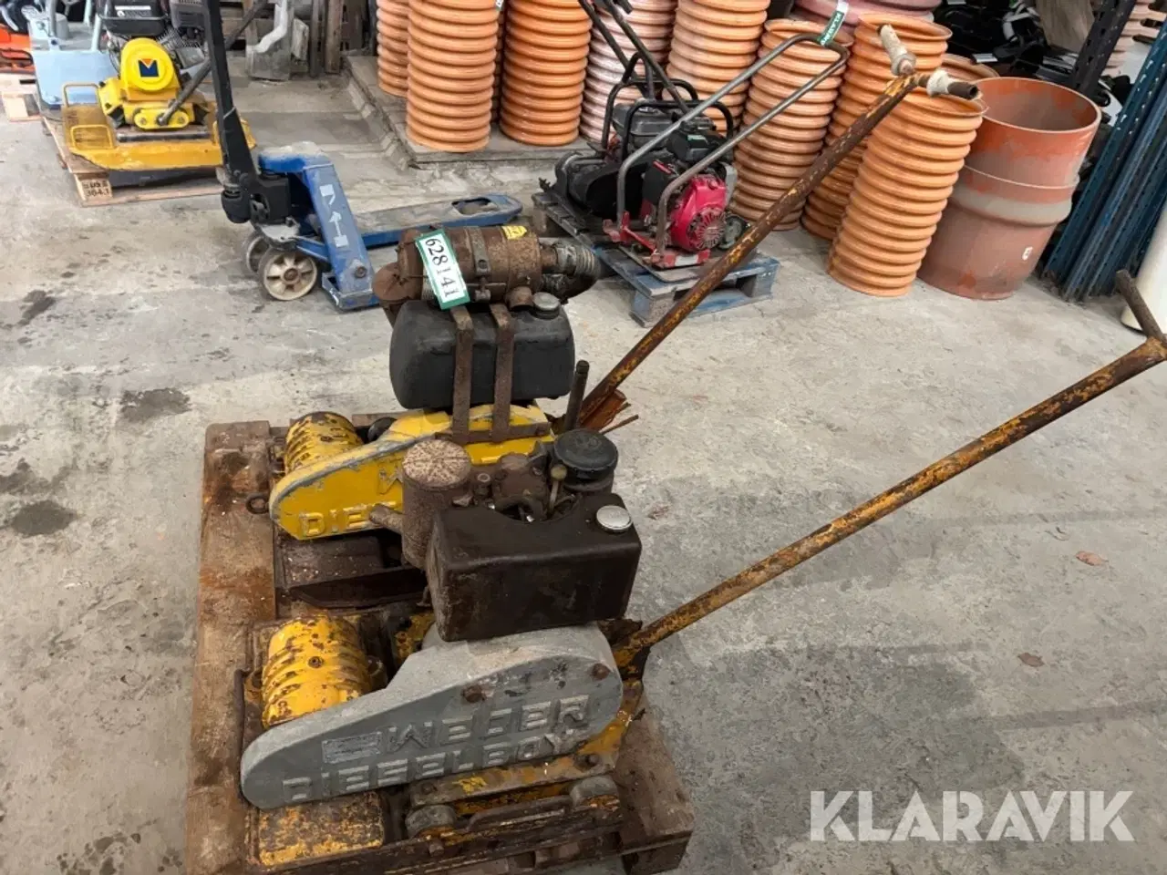 Billede 2 - Pladevibrator Weber Dieselboy 2 styk
