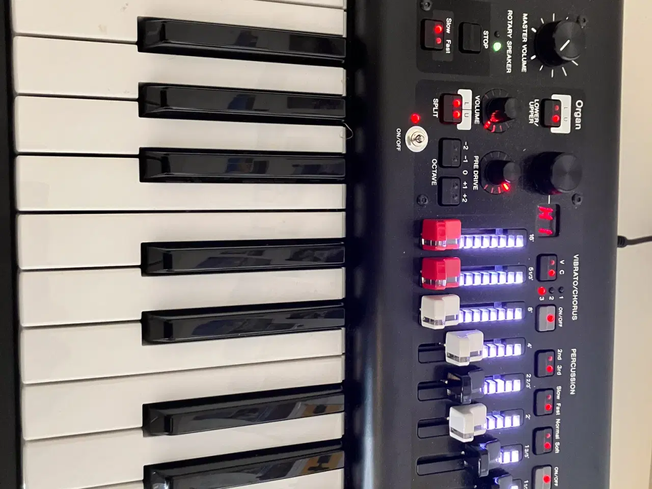 Billede 3 - Yamaha YC61 stagepiano med piano- og orgellyd
