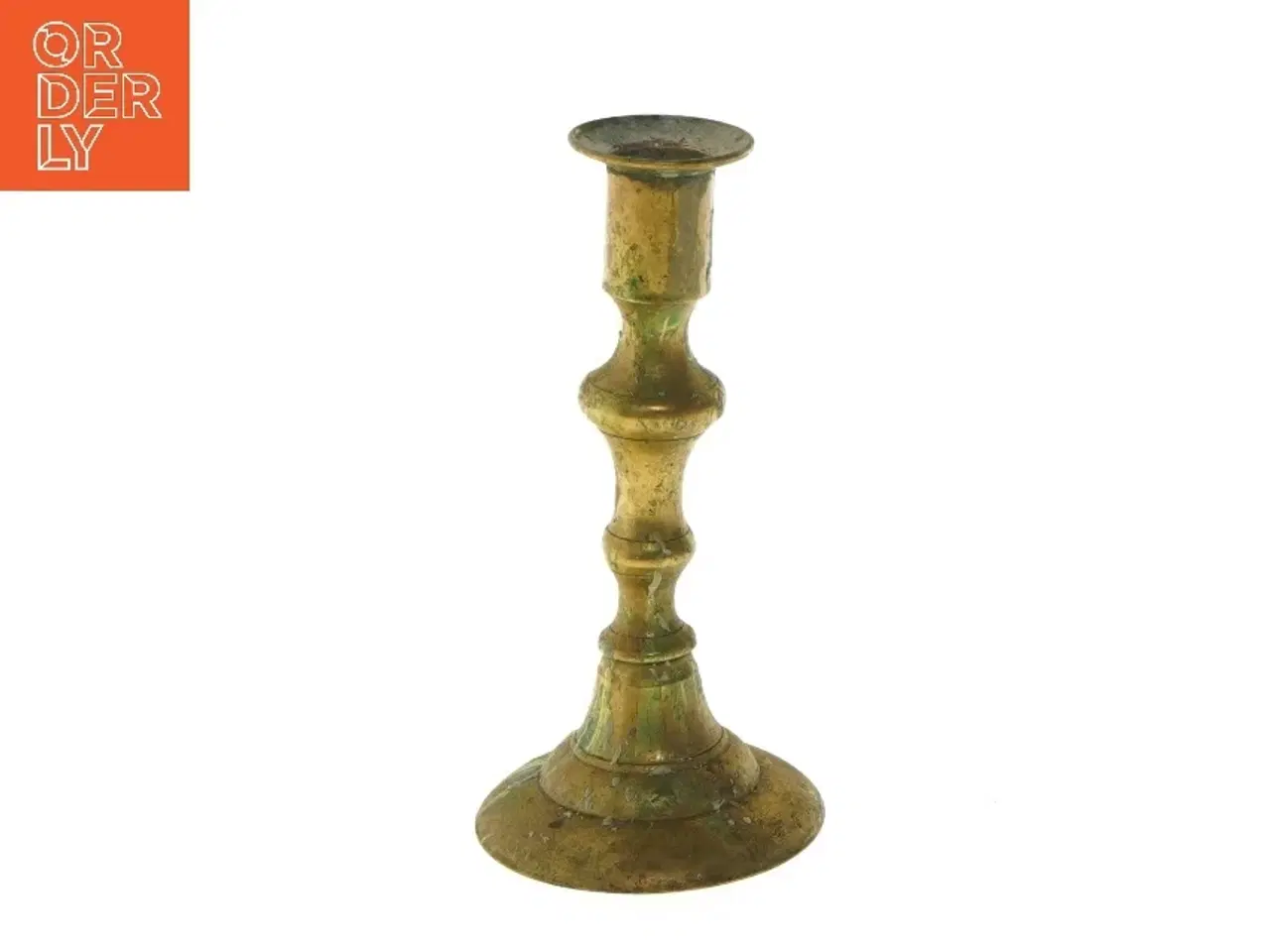 Billede 1 - Vintage messing lysestage (str. 15 cm)