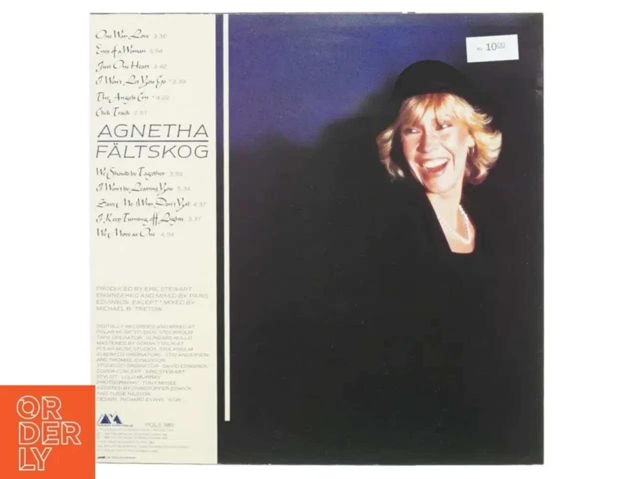 Billede 2 - Agnetha F&#228;ltskog, eyes of a woman fra Polar (str. 30 cm)