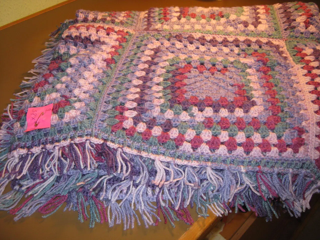 Billede 5 - Tæpper i Oldemors firkanter NYT