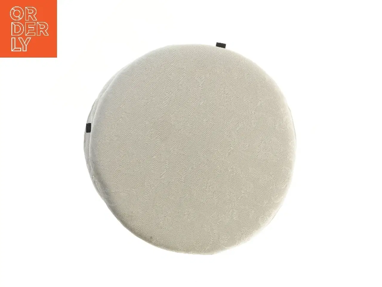 Billede 2 - Runde hvide sædehynder, 5 stk (str. 5 stk Ø 42 cm)