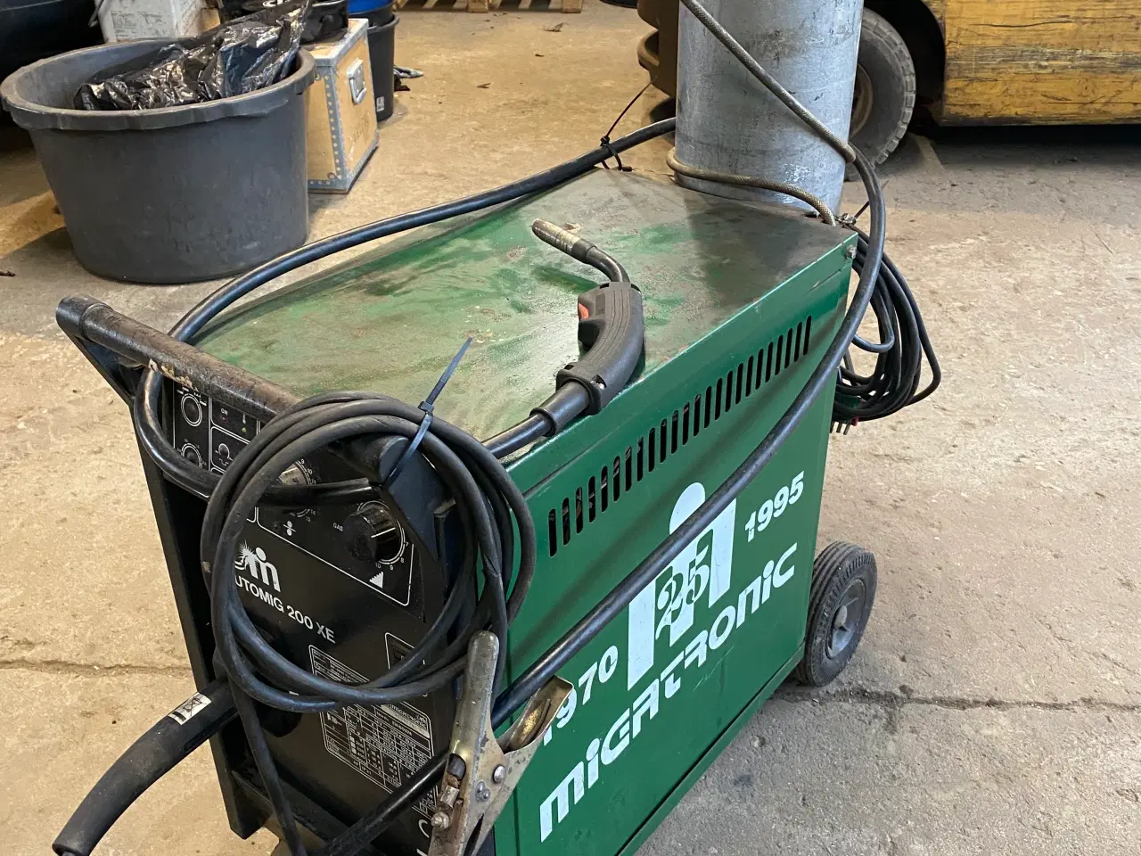 Billede 2 - migatronic 200 xe svejseværk med 10 kg ejerflaske 