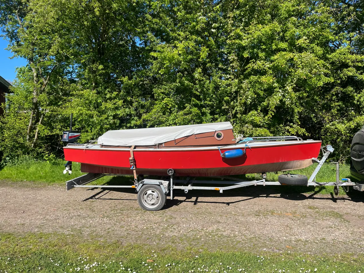 Billede 2 - Havjagt båd ink. trailer 