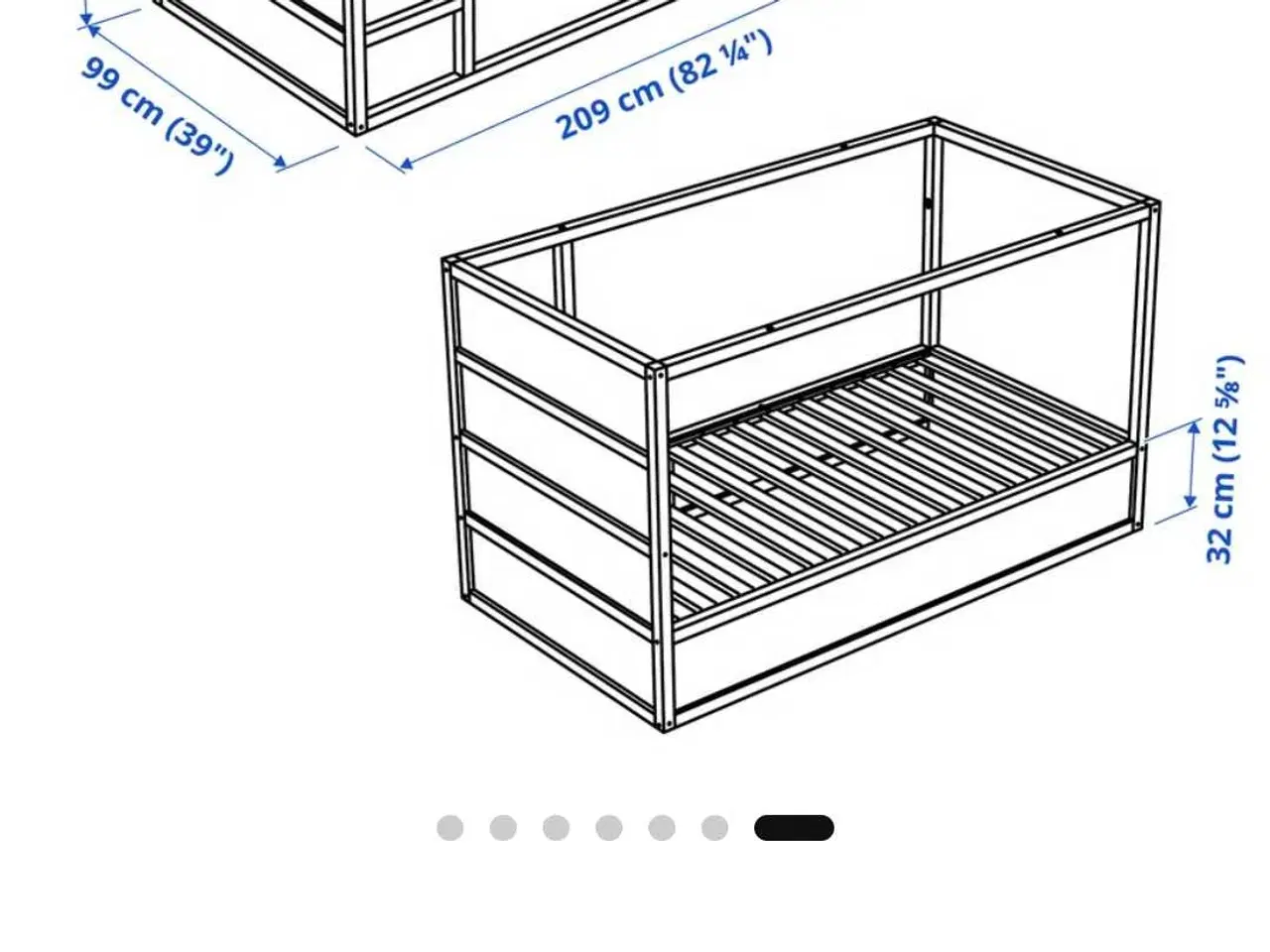 Billede 2 - IKEA KURA seng