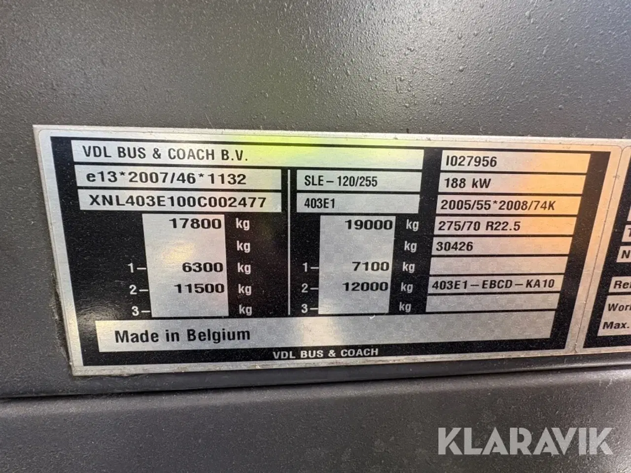 Billede 6 - Bus VDL BUS & COACH