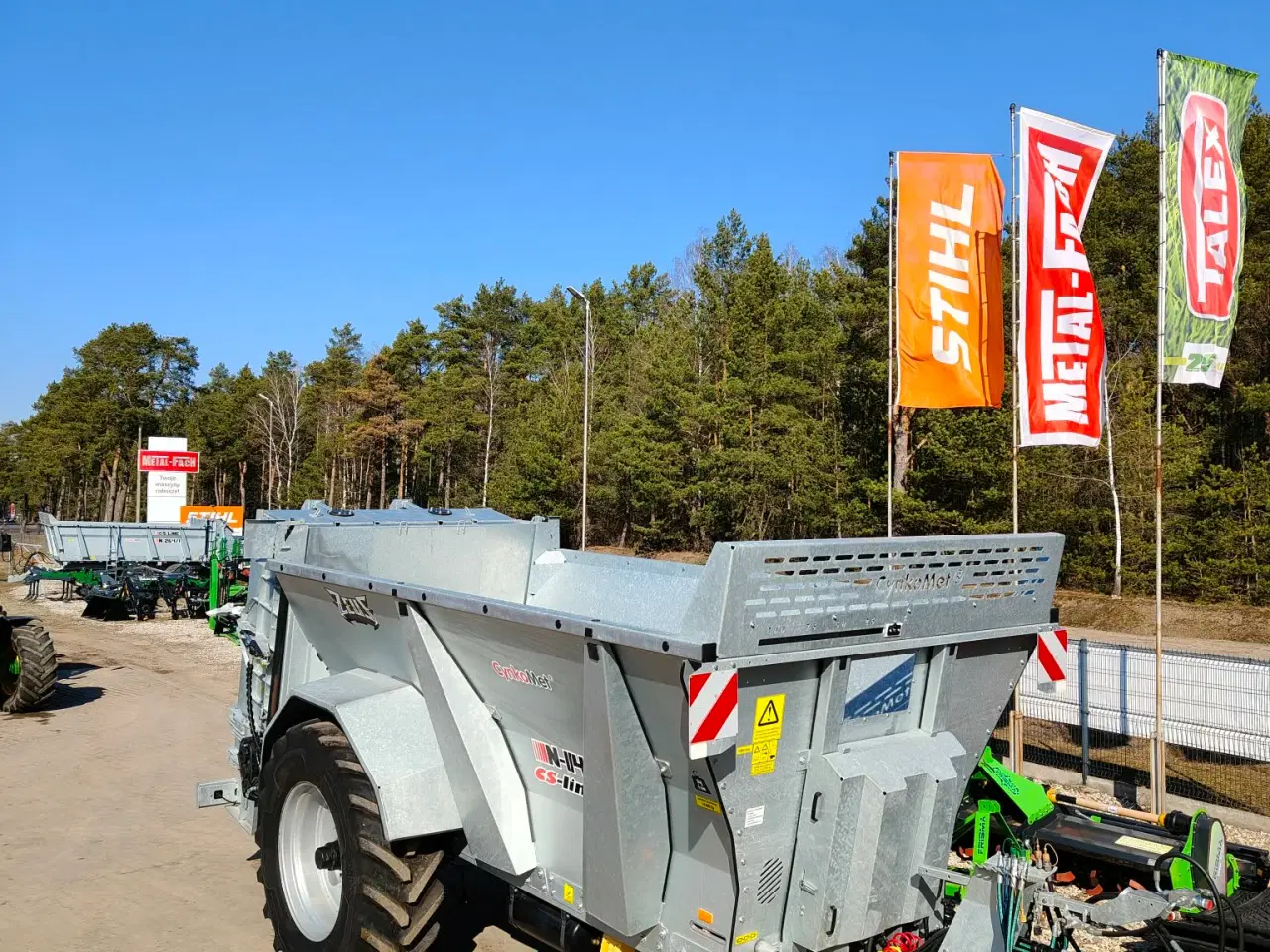 Billede 16 - N-114 ZEUS GØDNINGSSPREDER HELT NY!!