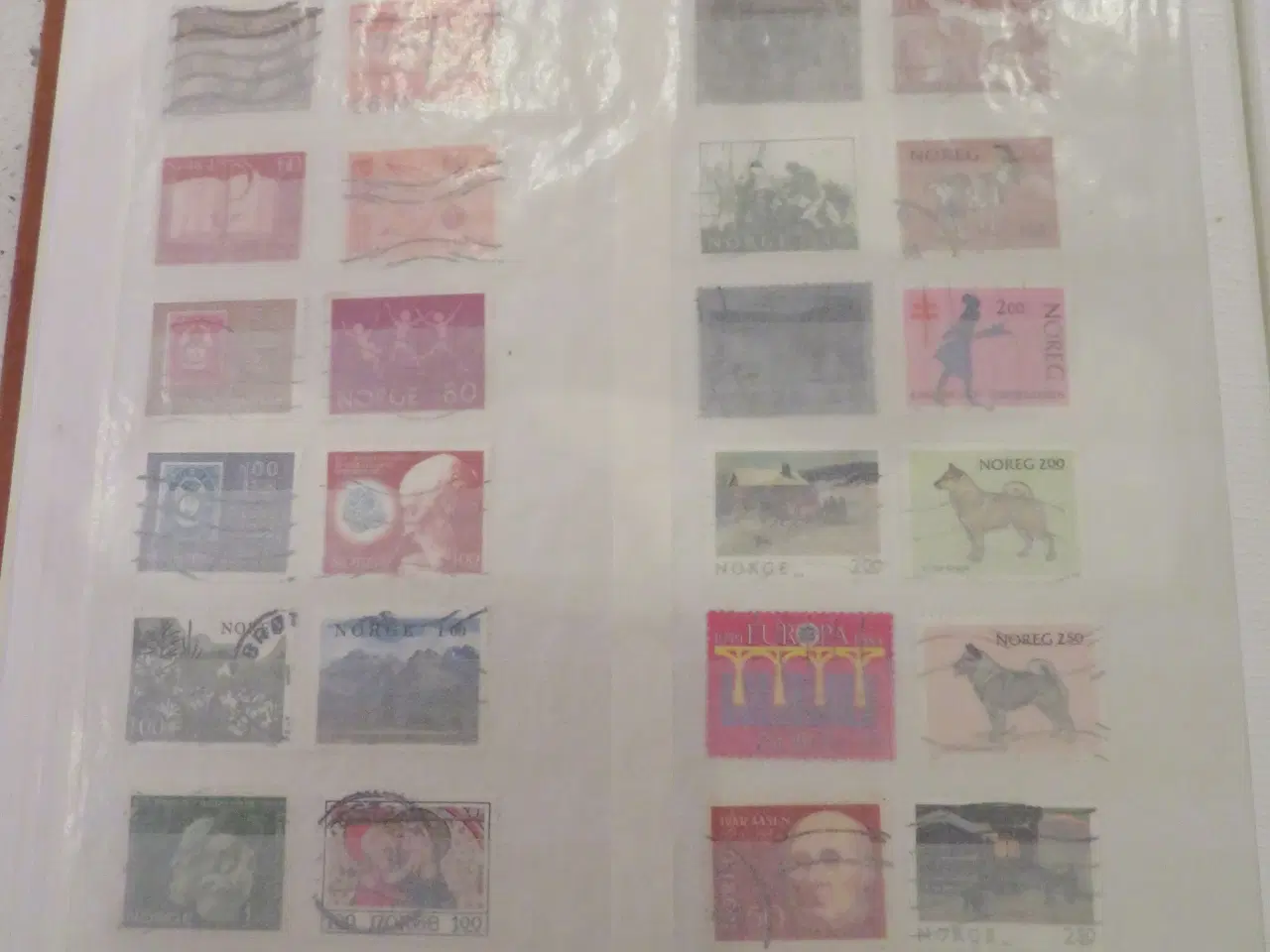 Billede 7 - Norge, 376 forskellige frimærker