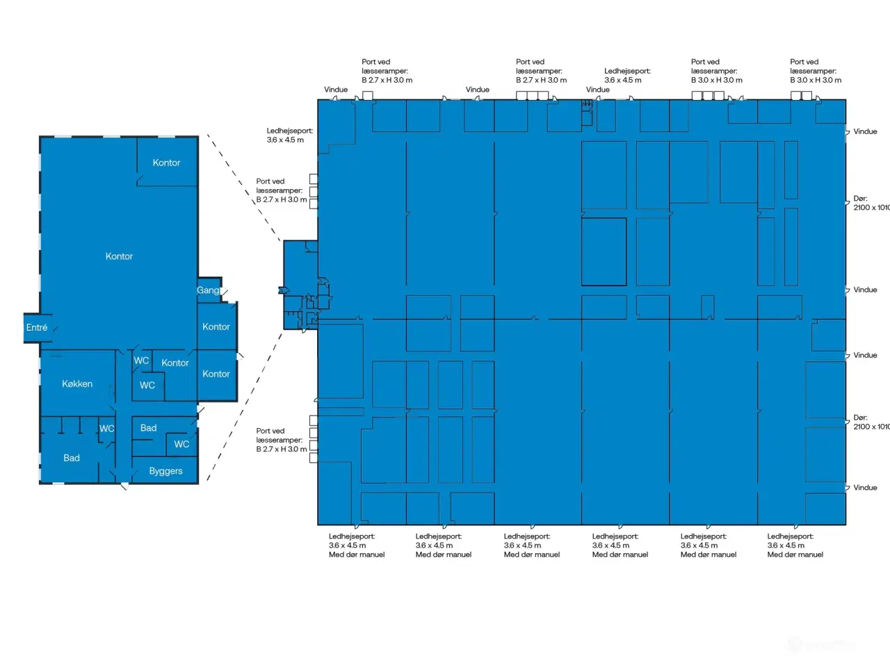 Billede 16 - Topmoderne faciliteter til logistik lige ud til E45