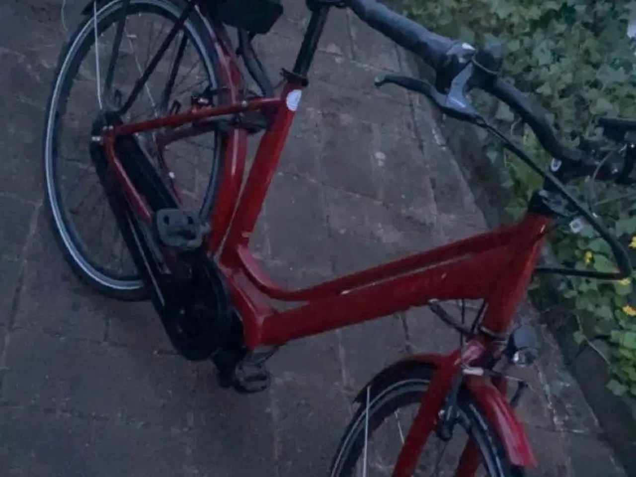 Billede 4 - Rød El-cykel til salg