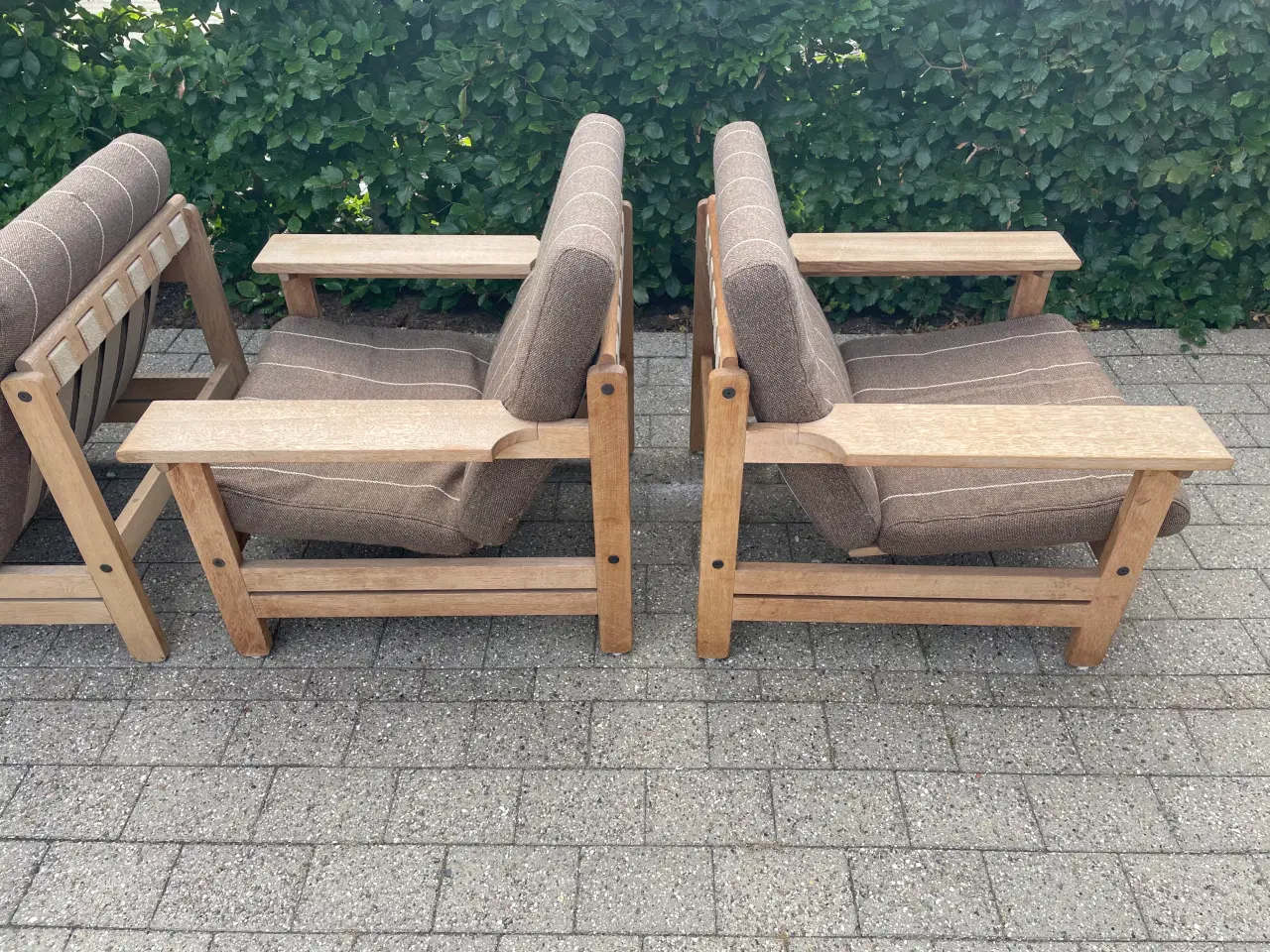 Billede 4 - Lænestole + fodskammel