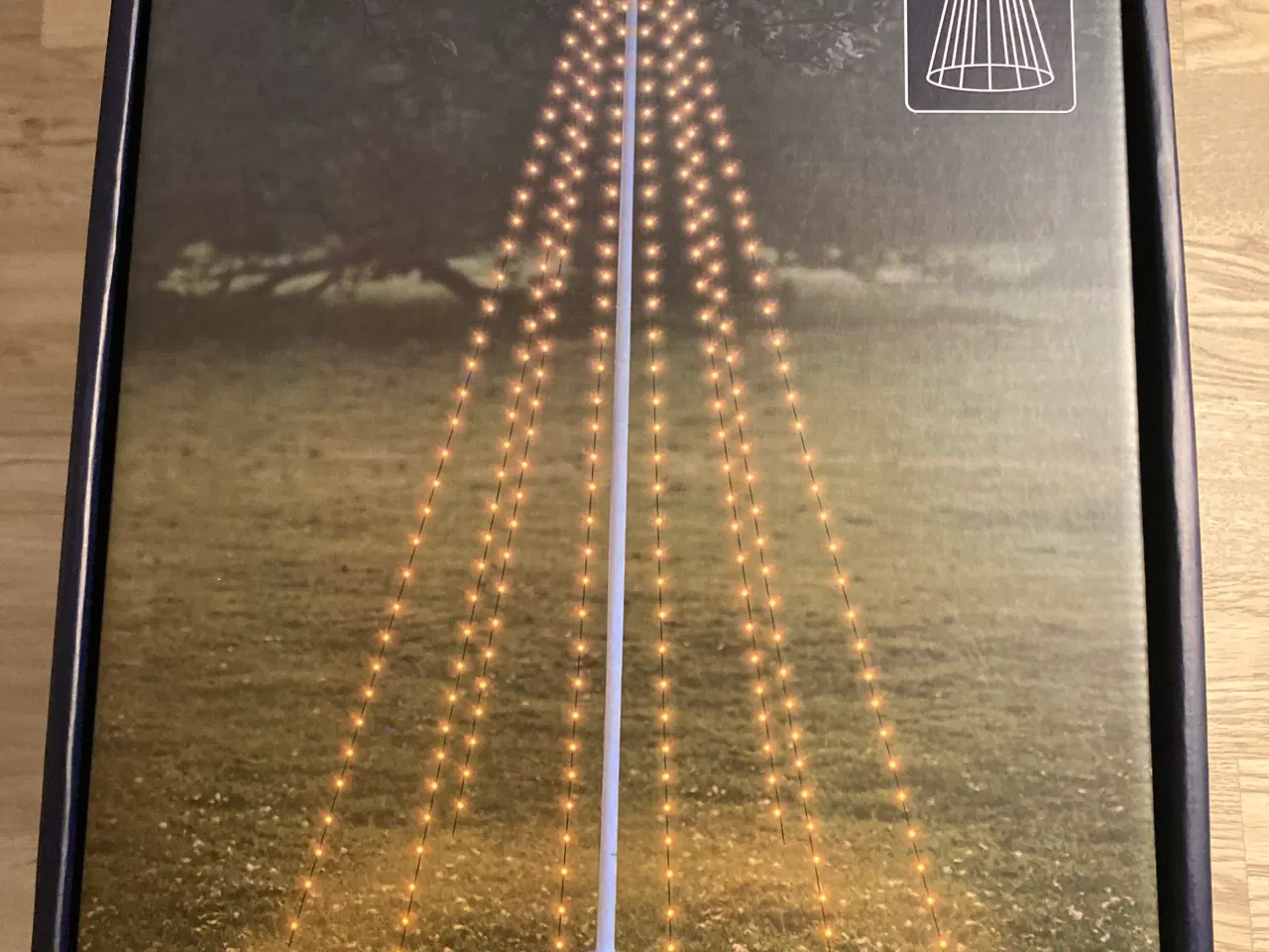 Billede 1 - Flagstang lyskæde 