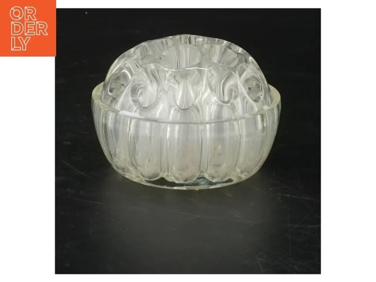 Billede 1 - Glasblomst (str. Ø 7,5 cm)