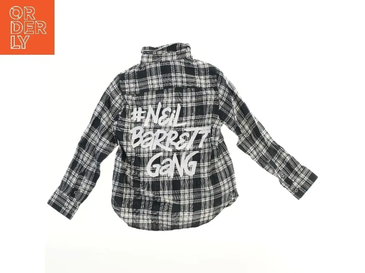 Billede 2 - Skjorte med tryk (str. 128)