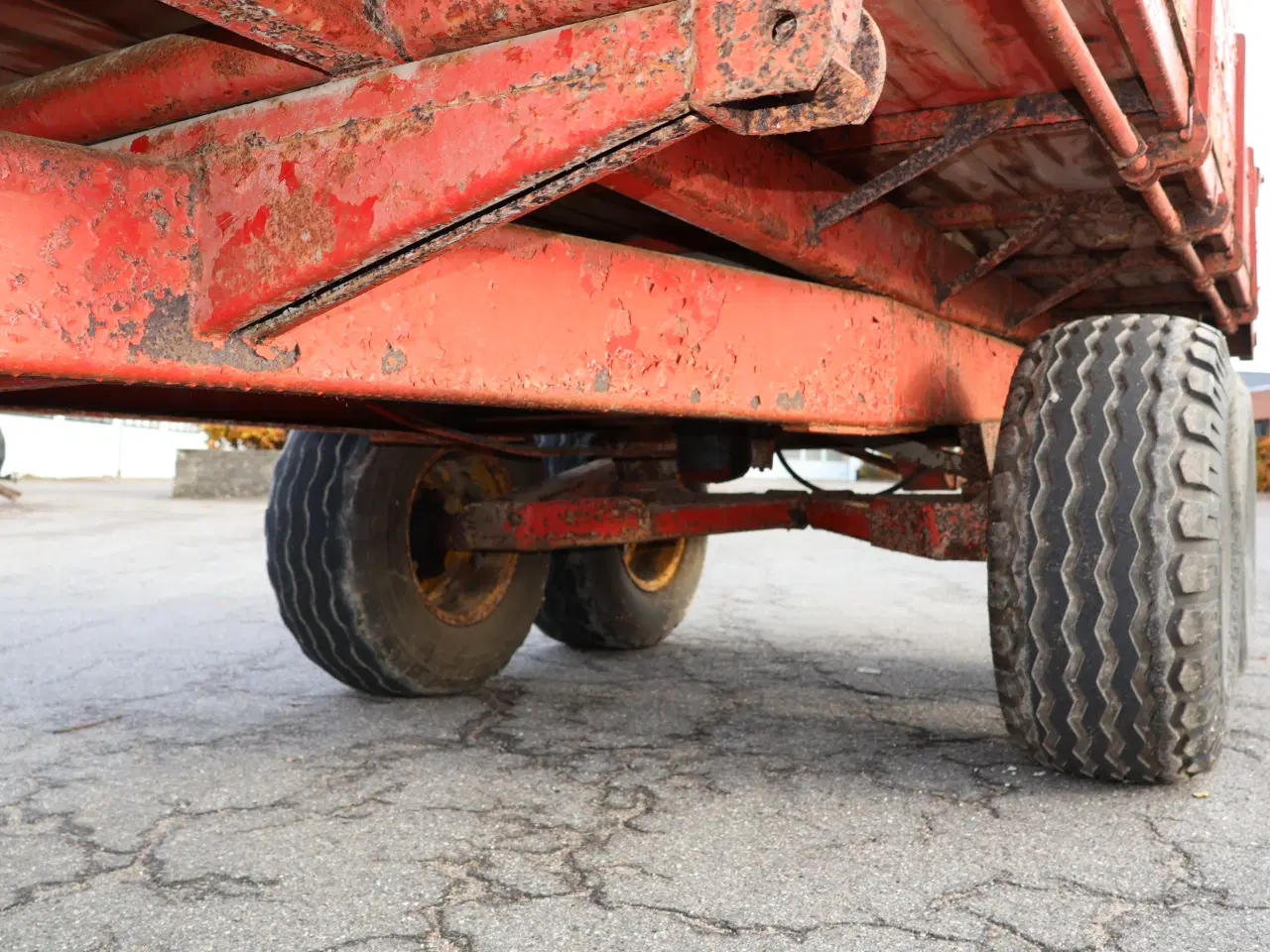 Billede 11 - Landbrugsvogn m/3 vejstip og boogie