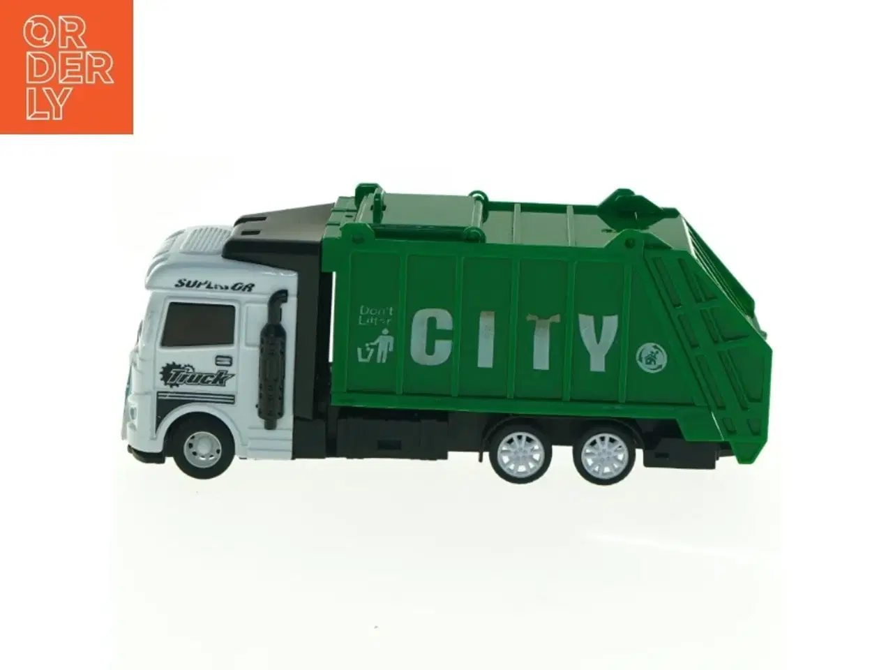 Billede 4 - Plastik skraldebil legetøj (str. 20 x 8 cm)