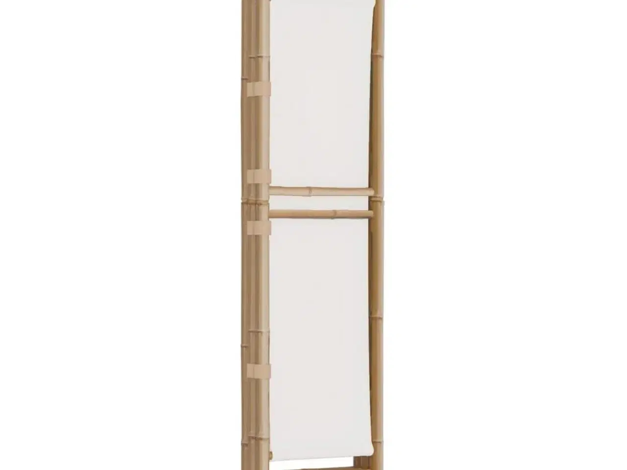 Billede 6 - 3-panels rumdeler 120 cm foldbar bambus og kanvas